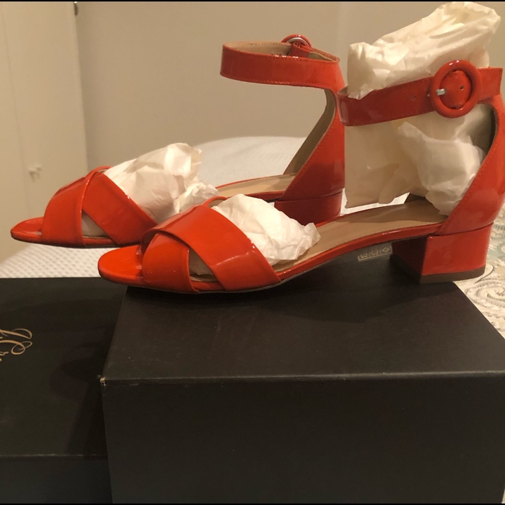 NEW w/ box Jcrew Sandals with Ankle Strap